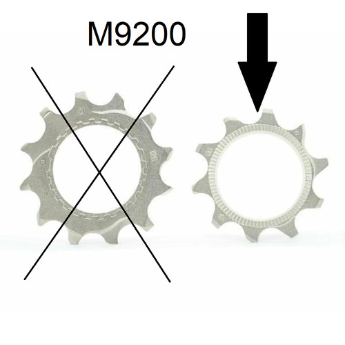 Shimano 10t built in spacer - 10t, c