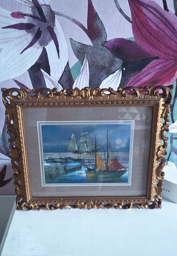 Quadro vintage anni velieri - quadro,
