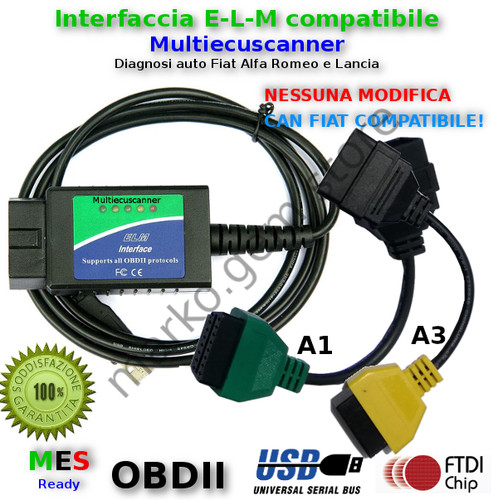 Interfaccia diagnosi - , e