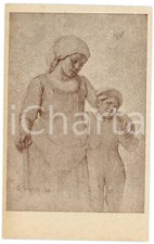 1918 WW1 Artista Giovanni GUARLOTTI Armata Propaganda - Pro ciechi - Cartolina