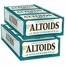 ALTOIDS Wintergreen Mint Singoli Taglia 1,76 once Scatola da 12 pezzi