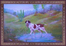 battuta caccia cane setter