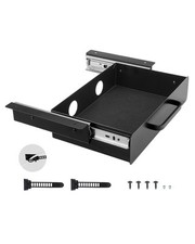 VEVOR Cassetti Sotto Tavolo Cassetto Estraibile Nascosto 33 cm Singolo Livello