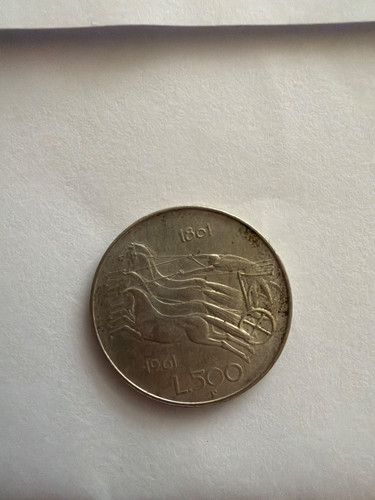 Monete 500 lire argento - monete,