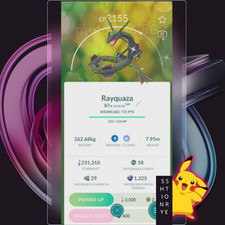 Rayquaza lucido de go - lucido, |