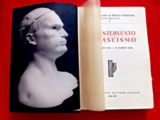Scritti e Discorsi dell'Impero di B. Mussolini -Completa  vol. I - HOEPLI 1934
