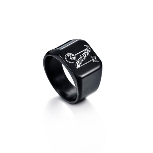 Anello uomo acciaio inox - anello,