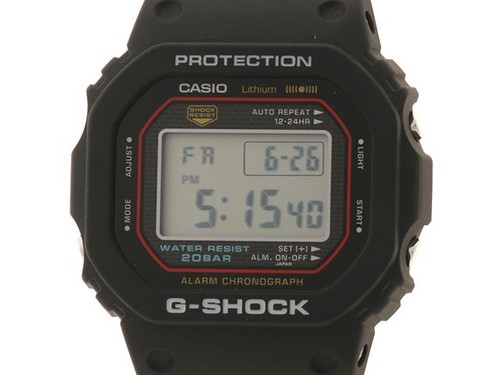 Casio shock digital prima - g,