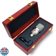 Custodia Microfono Melon Audio Legno per Neumann TLM 102 | Protezione Scatola Microfonica