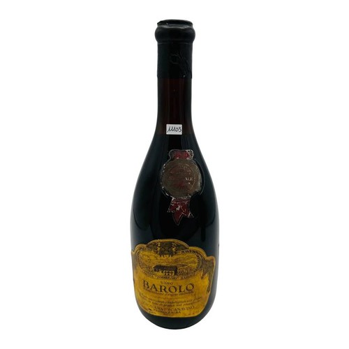Vintage bottle poderi - bottle,