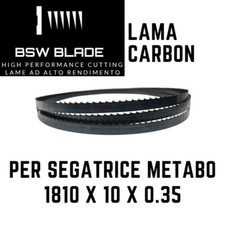 Lama a nastro 1810 x 10 x 0.35 per segatrice METABO 627642000