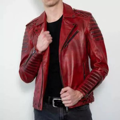 Giacca uomo vintage pelle - pelle, di