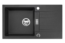Lavello cucina granito nero