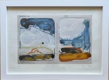 Opera incorniciata: Omaggio a Sandro Chia Mario Schifano SERIGRAFIA Numerata