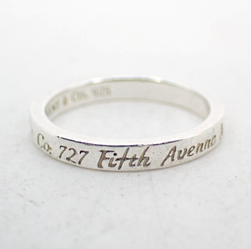 Anello fascia tiffany co - a, &