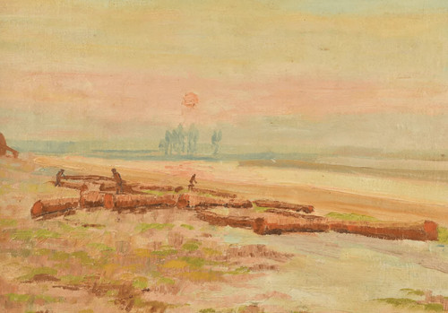 Albert kanal 1940 - albert, dipinto