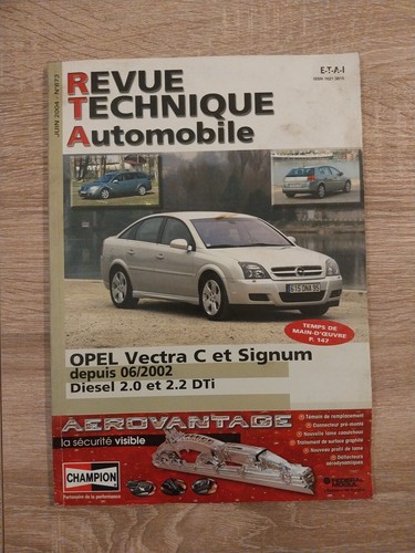 Revue technique opel vectra - revue, c