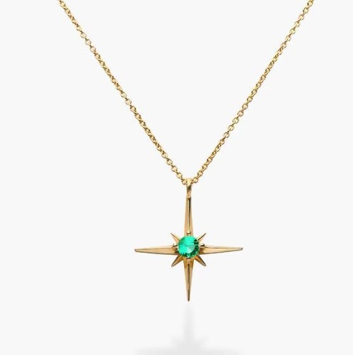 Collana con ciondolo - , stella