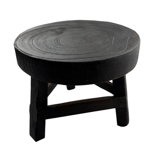 Sgabello per piante legno - sgabello,