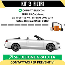 Kit 3 Filtri Tagliando per