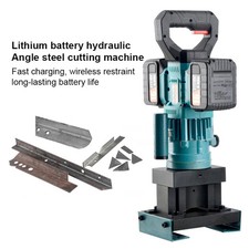 Pressa idraulica a batteria angolare canale in acciaio angolo taglio ferro