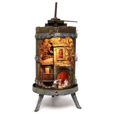 Presepe casolare napoletano in