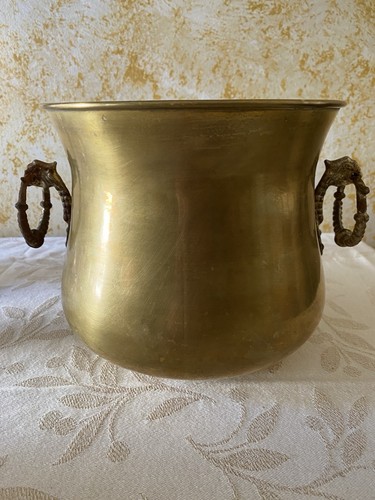 Portavaso ottone - portavaso, in