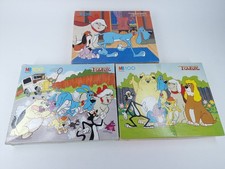 Lotto 3x Puzzle Foofur Bundle Vintage 100 Pezzi Anni 80 MB