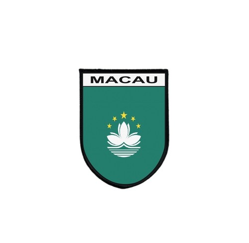 Toppa insegna bandiera - toppa, macao