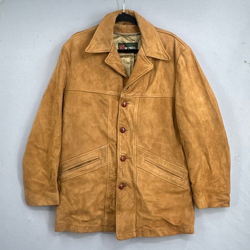 Giacca pelle vintage - pelle,