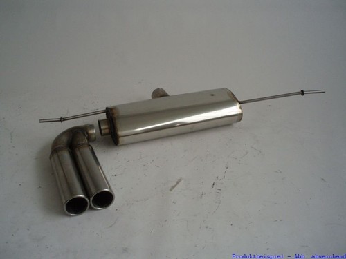 Scarico sportivo fms - fms, acciaio