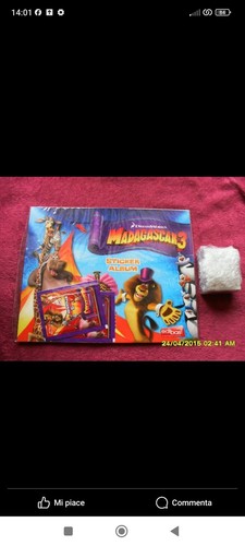 Madagascar album figurine - 3,