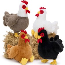 MorisMos 4pcs Pollo Peluche