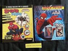 ALBUM PANINI ULTIMATE SPIDER MAN SPIDER POWER COMPLETO + POSTER
