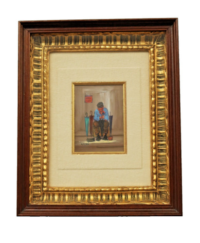 Miniatura dipinto olio - dipinto,