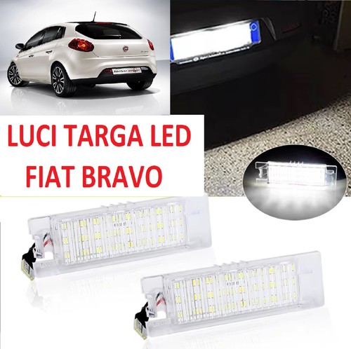 Placchette luci targa led - 24,