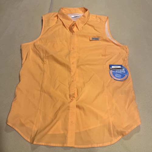 Camicia columbia pfg - camicia, arancione