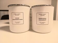 Candele Profumate Di Cera Di Soia TROPICAL COCONUT AND ROSE WONDERLAND