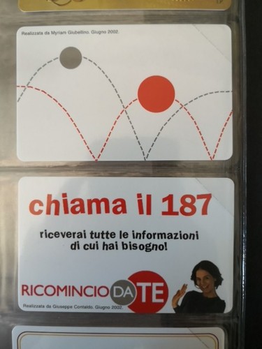 Schede telefoniche ricomincio - telefoniche,