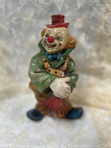 Vintage pagliaccio clown - pagliaccio, in