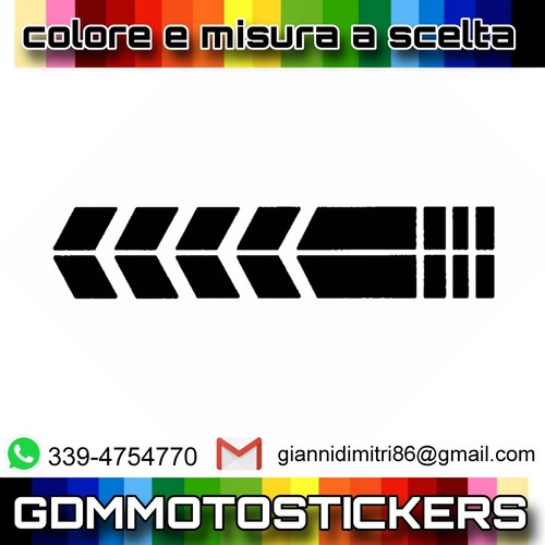Adesivo prespaziato parafango - prespaziato,