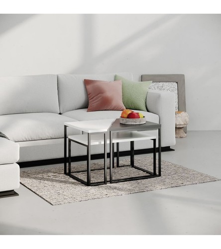 Set tre tavolini ohlady colore - set,