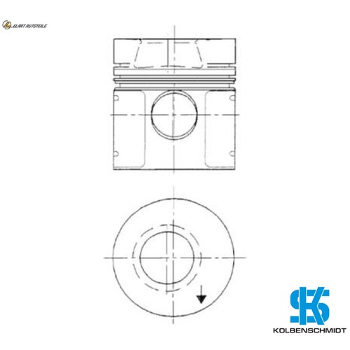 Pistone 91550600 std per - std,