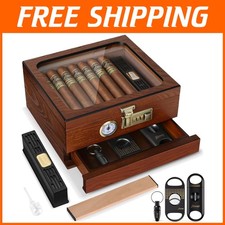 Elegante humidor in cedro con