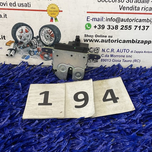 Serratura cofano portellone - cofano,