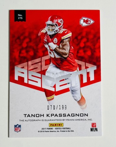 2017 panini vertex - vertex, tanoh