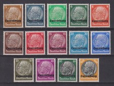 16. Francobolli Germania 1940