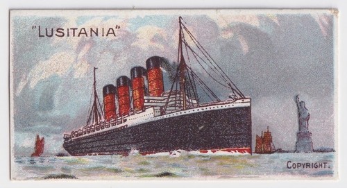 Cigarette card atlantic - cigarette,
