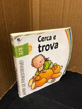 APRI LE FINESTRINE - CERCA E TROVA - LA COCCINELLA 1999 - ILLUSTR.  DI CHIARA