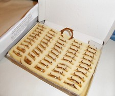 LOTTO 50 CASSE SAPAMIL 37mm x OROLOGI QUARTZ NOS NEW OLD STOCK